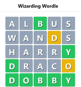 Wizarding Wordle